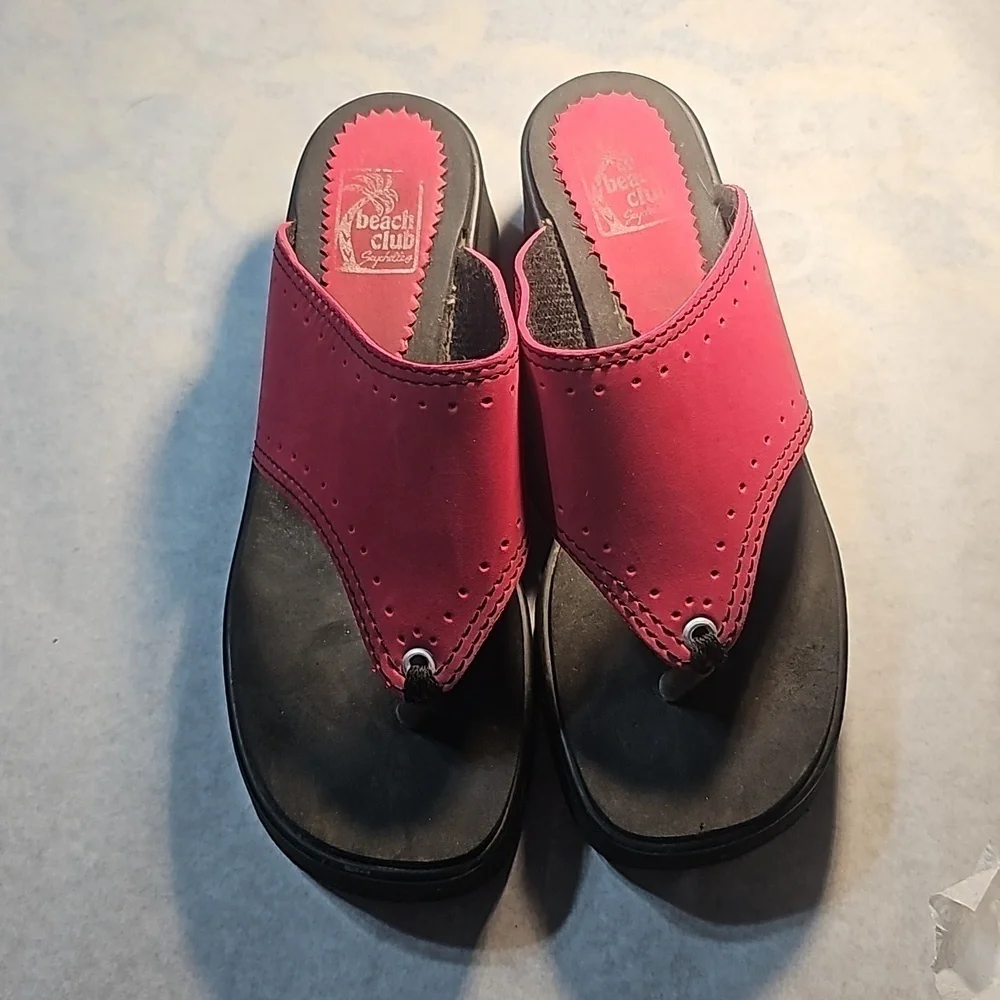 Beach Club Seychelles Platform Sandals